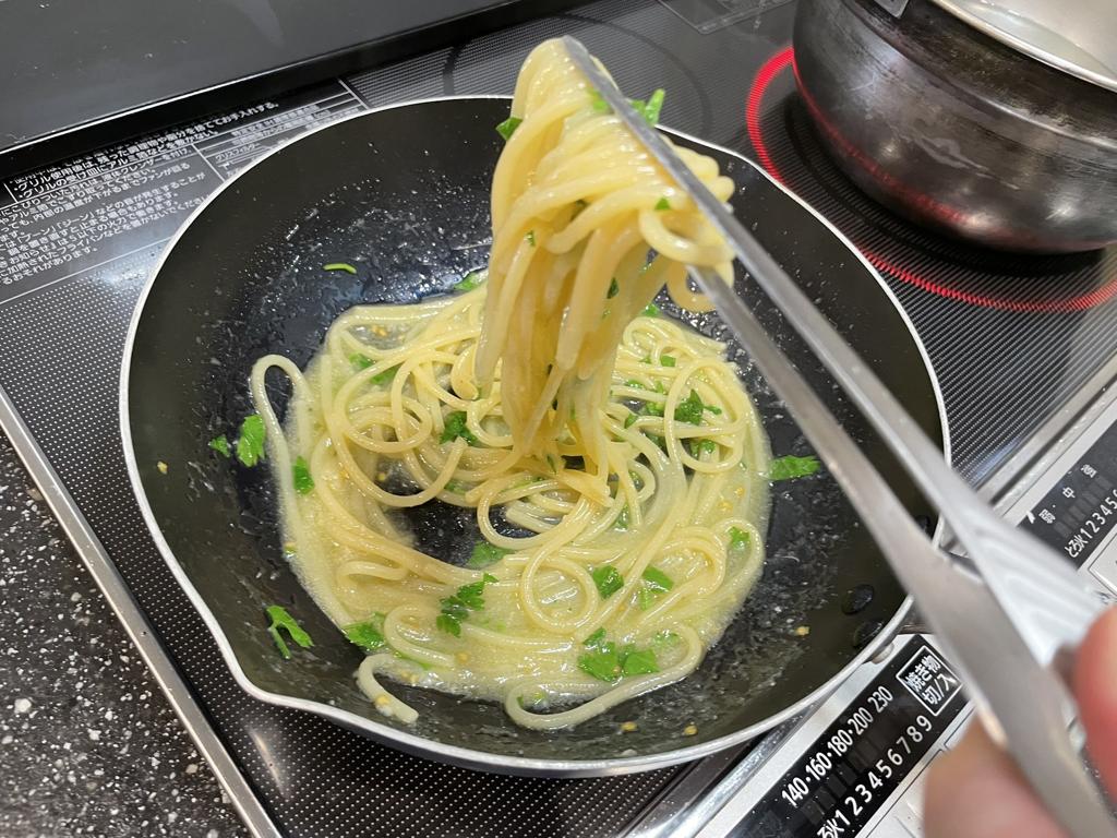 イタリアンパセリで香りを追加